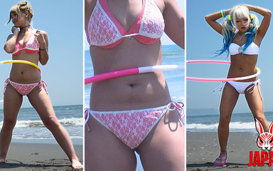 へそフープデュオ：ノア＆丸山れおな