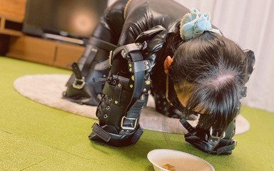 バイブプレイとお食事タイム