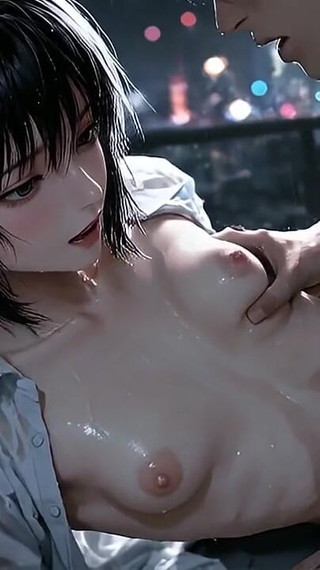 感情を抑制するために構築されたシステムの中で、彼女は裸で、息も絶え絶えで、彼の下に墜落します。